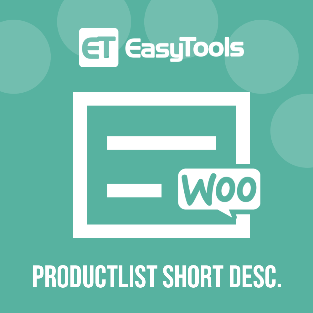 Woo Show Shorttext Productlist