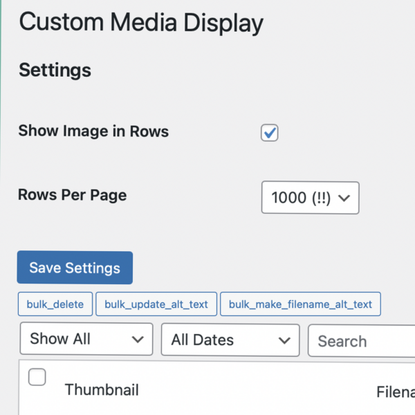 Media Archive Enhancer (Beta)